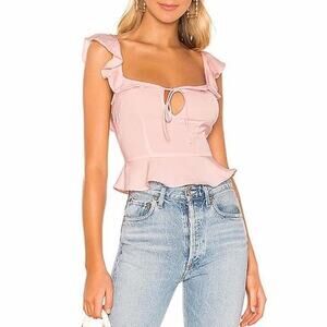 Revolve superdown soraya ruffle tie